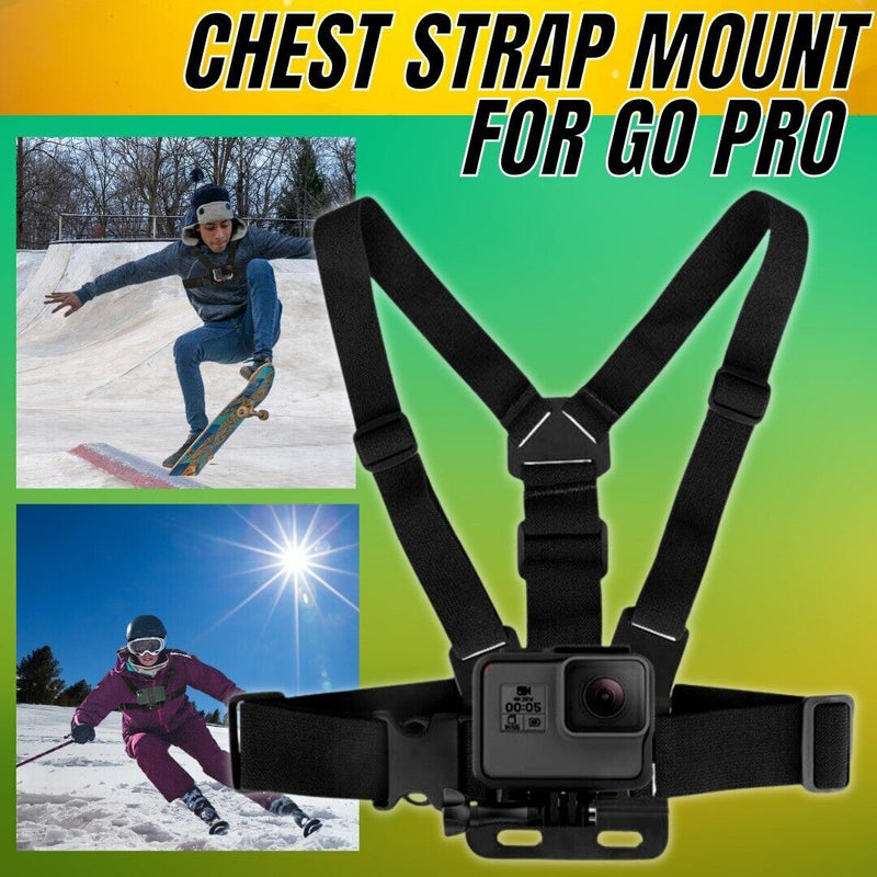 Chest Harness Body Strap Mount Accessories Adjustable For Smart Phone Android