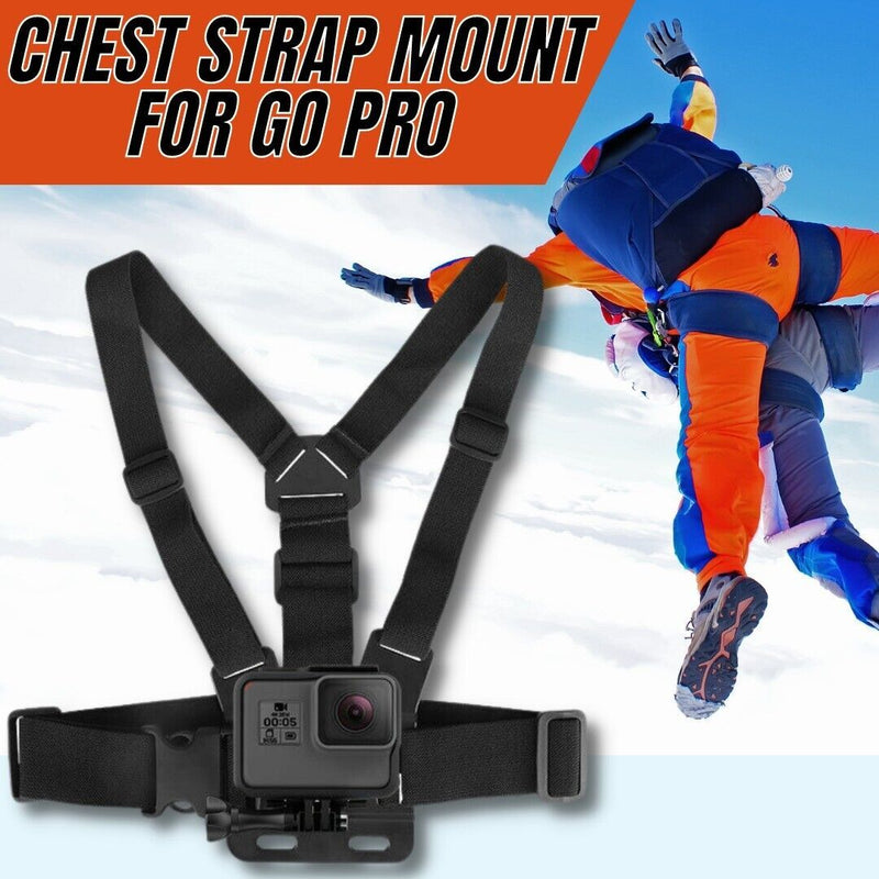 Chest Harness Body Strap Mount Accessories Adjustable For Smart Phone Android